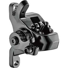 Дисковый механический тормоз (калипер) TEKTRO MD-C310 F Flat mount 160мм передний, черный Фото №1